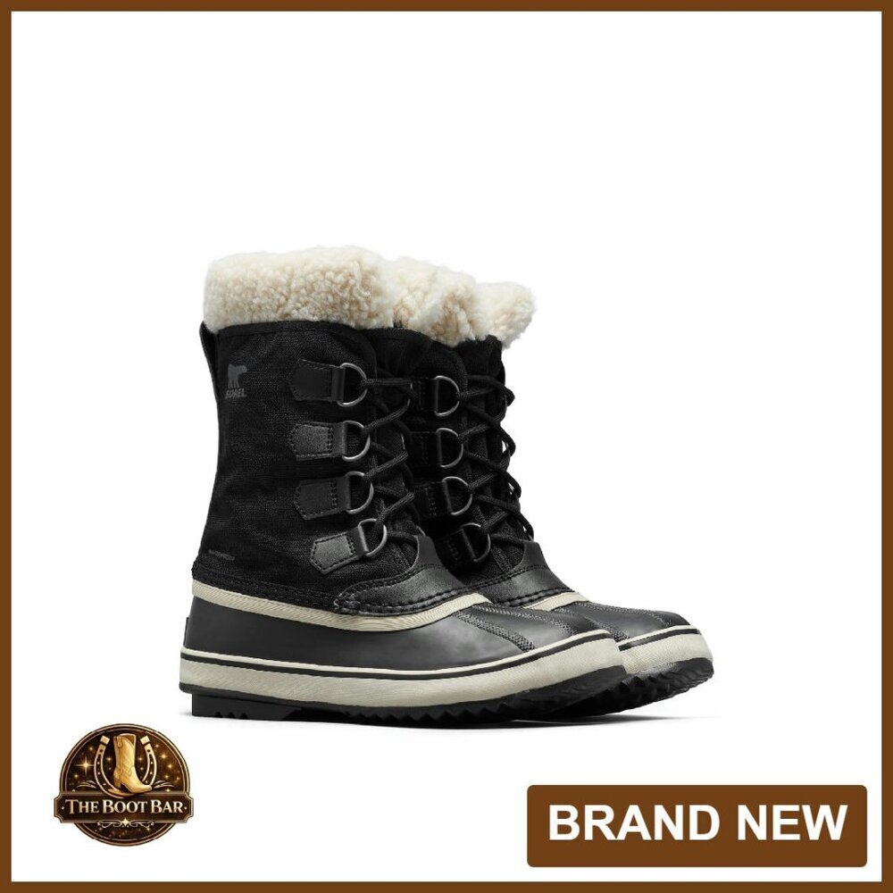 Women's Waterproof Snow Boots Size 7.5 Insulated Winter Traction
